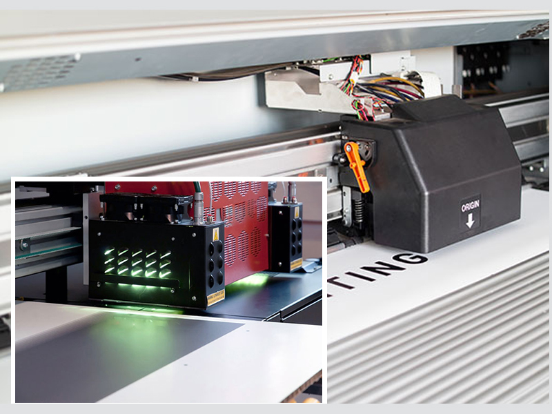伺服系统在印刷喷绘装备平板打印机与写真机上的应用